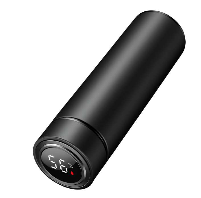 Oferta 1+1 - Termos Smart, otel inoxidabil, afisaj LED temperatura, 500ml