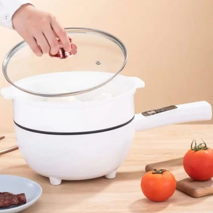 Tigaie Electrică Antiaderentă, Control Temperatură, Încălzire Uniformă, 26 cm, 3L