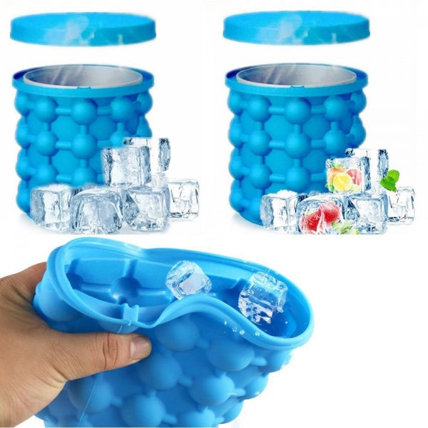 Frapiera si forma pentru gheata 2 in 1, din silicon