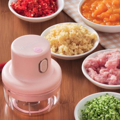 Mini tocator electric , roz
