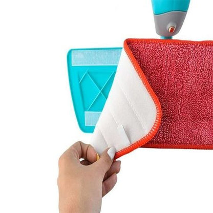 Mop cu rezervor incorporat 600 ml cu laveta absorbanta din microfibra