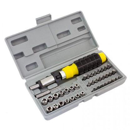 Trusa tubulare 40 piese + kit surubelnita 41 in 1