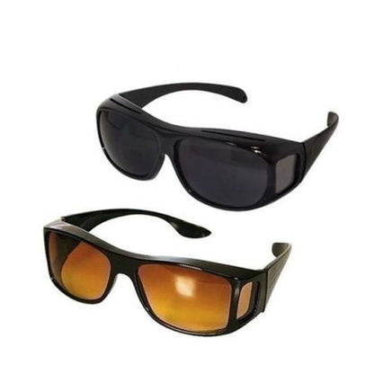 Set 2 perechi ochelari pentru condus de zi - noapte HD Vision