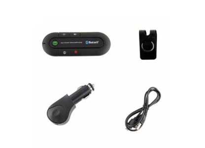 Car kit auto difuzor bluetooth handsfree pentru parasolar auto