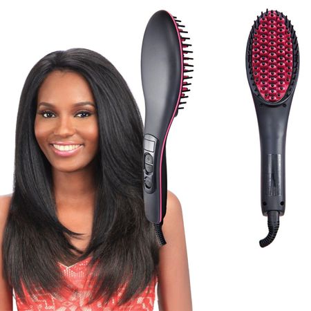 Perie indreptat parul + trimmer electric