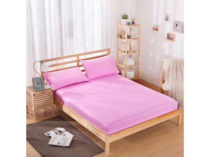 Husa saltea din bumbac elastic 180 x 200 cm si 2 fete de perna 50 x 70 cm