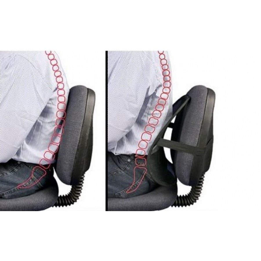 set 2 x Perna lombara suport pentru scaun pentru birou sau masina