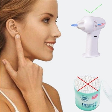 Aparat cu vacuum pentru curatarea urechilor cu 4 capete