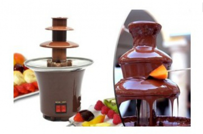 Mini fantana de ciocolata cu 3 nivele