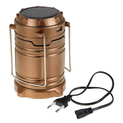 Lampa solara reincarcabila, camping