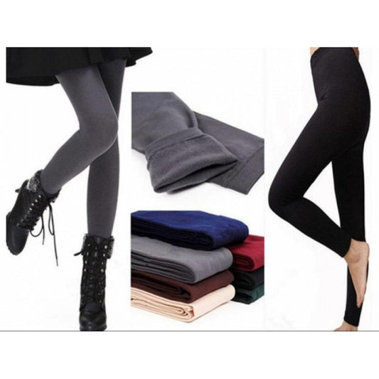 Set 2 x Colanti vatuiti, fara cusatura, diverse culori