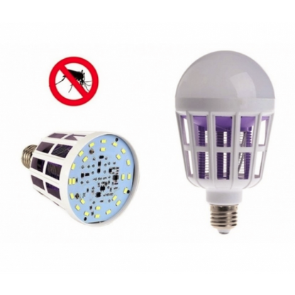 Bec 2 in 1 cu lampa UV impotriva insectelor