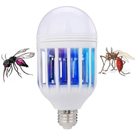 Bec 2 in 1 cu lampa UV impotriva insectelor