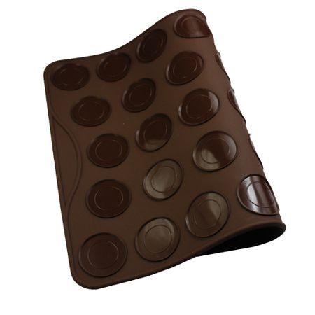 Set 2 x tava silicon macarons/fursecuri Vanora 27 forme