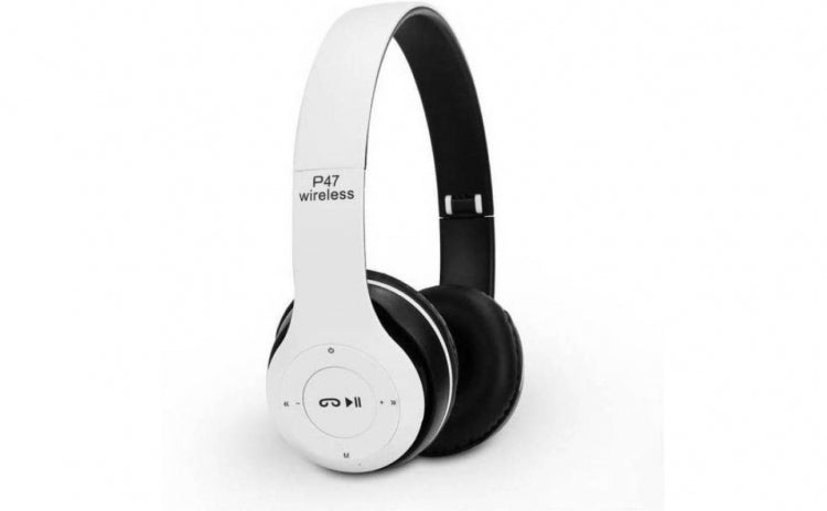 Casti P47 Wireless Bluetooth cu microfon si radio
