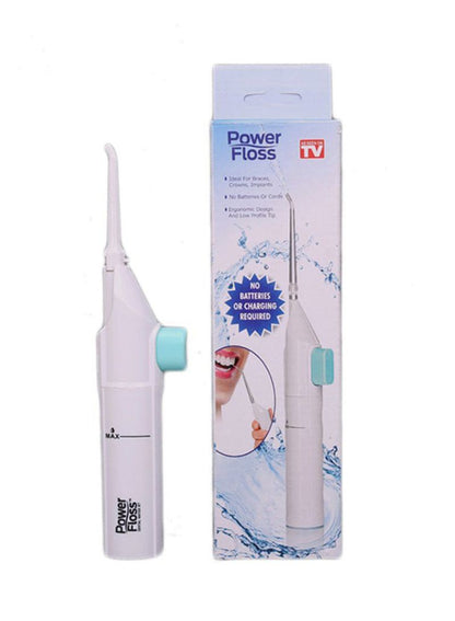 Kit igiena dentara: irigator bucal, dozator pasta si suport de periute