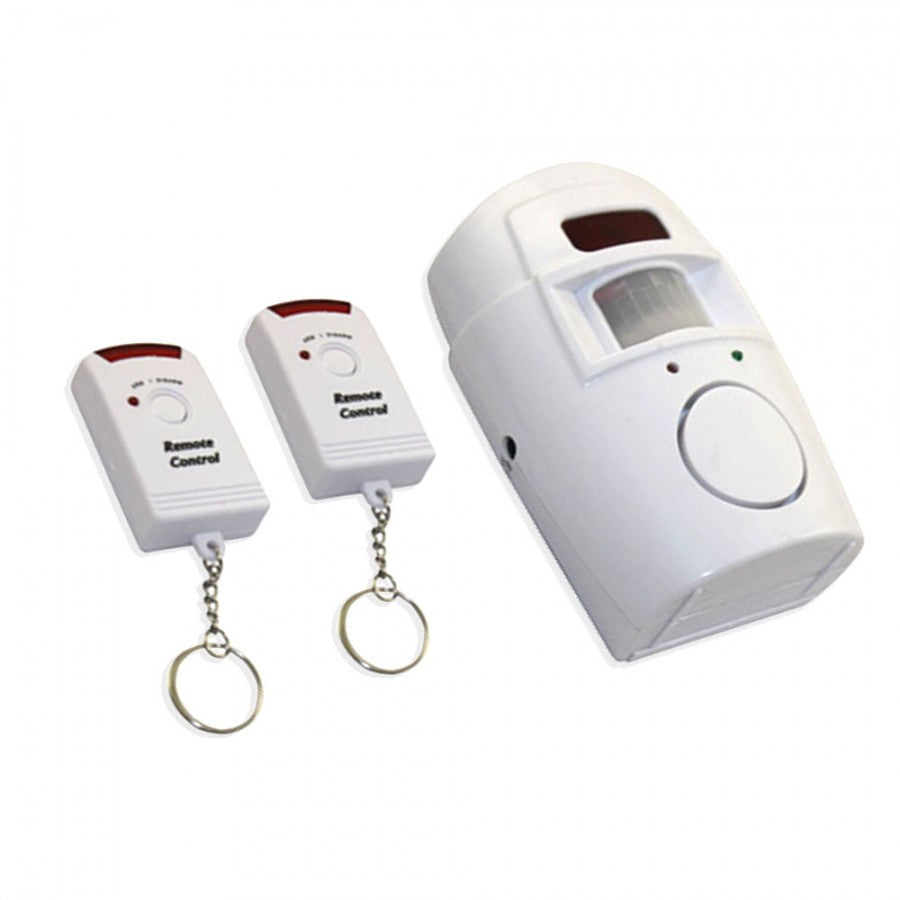 Alarma wireless cu senzor de miscare si 2 telecomenzi