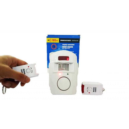Alarma wireless cu senzor de miscare si 2 telecomenzi