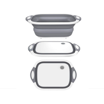 Tocator pliabil multifunctional cu dop 40 x 30 x 3 cm