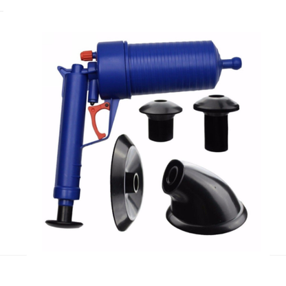 Pompa cu aer comprimat, pentru desfundarea scurgerilor