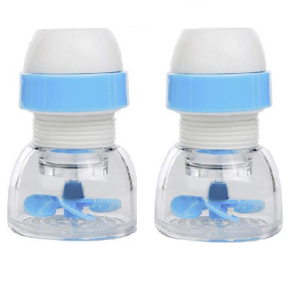 Set 2 capete flexibile antistropire pentru robinet, pentru un consum redus de apa