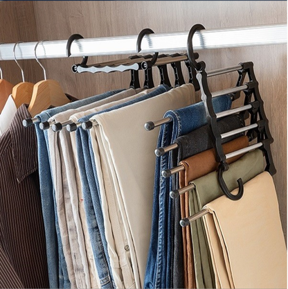 Set 2 x umeras organizator pantaloni, in cascada