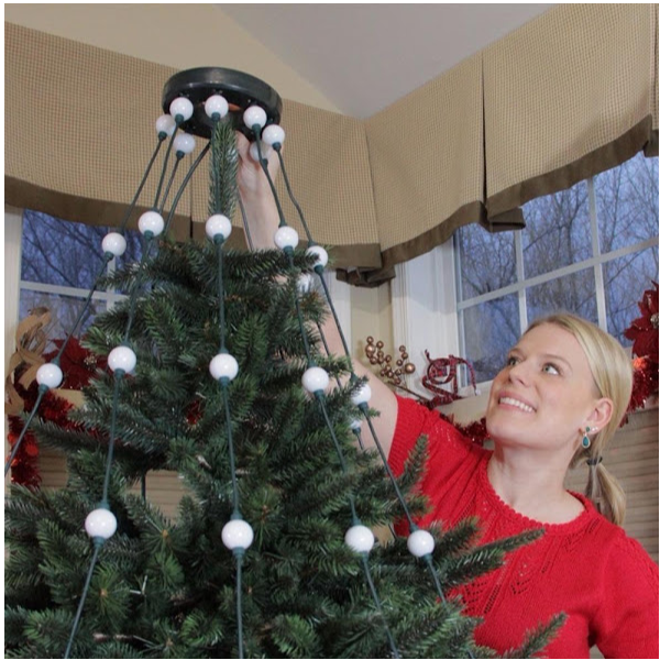 Instalatie LED 64 globuri luminoase, 5 programe, 16 culori, Tree Dazzler