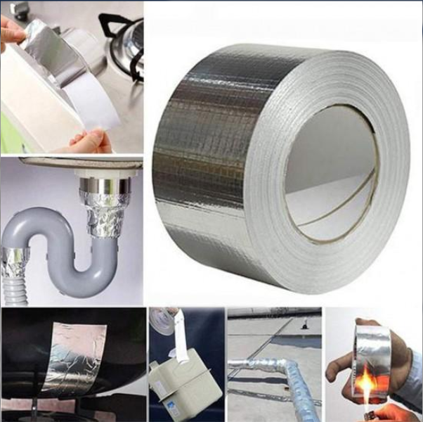 Banda adeziva izolatoare din aluminiu 5 cm x 5 m