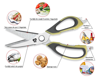 Unealta de bucatarie multifunctionala, 2 in 1