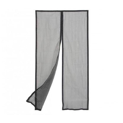 Set 2 perdele magnetice anti-insecte, dimensiunea 210x100 cm NEGRU/MARO