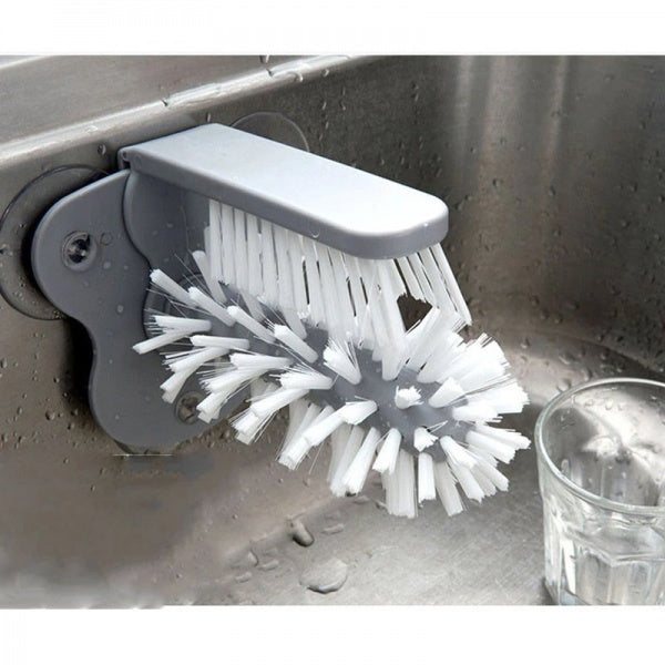 Perie dubla pentru spalare pahare si recipiente