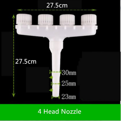 Pulverizator de apa cu 4 duze