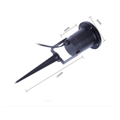 Proiector metalic laser cu figurine de Craciun + Instalatie 12 m