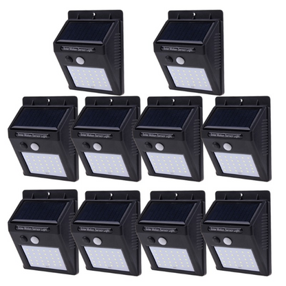 Set 10 Lampi Solare, portabile,  30 LED