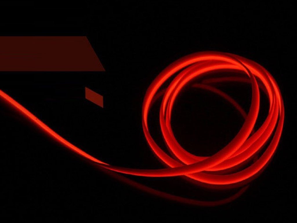Fir cu neon,lumina ambientala auto