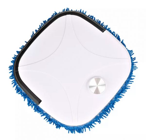 Robot aspirator inteligent, rotativ, cu laveta pentru murdarie umeda-uscata