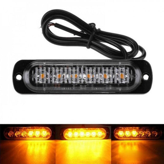 Set lampi agabaritice stroboscop  slim 6 led-uri