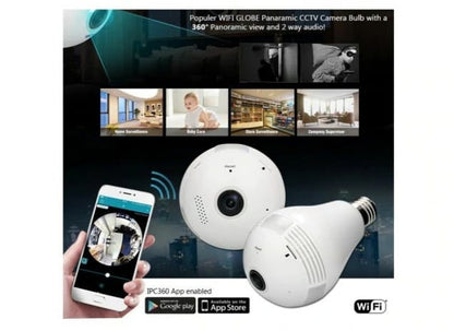 Camera de Supraveghere 360 wifi + Panoramic Camera wifi