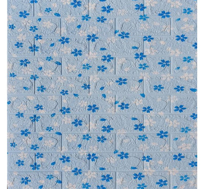 Set 10x Tapet auto-adeziv Floricele Albastre