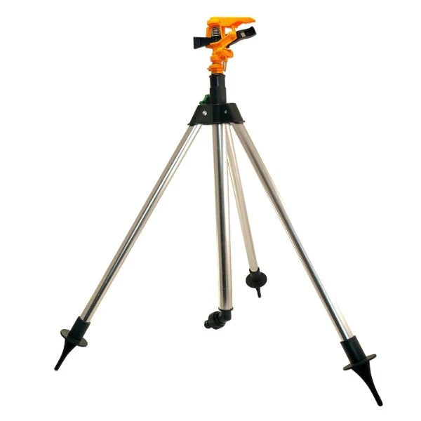 Aspersor pulsatoriu, plastic, cu trepied telescopic + Aspersor de stropit cu 12 duze