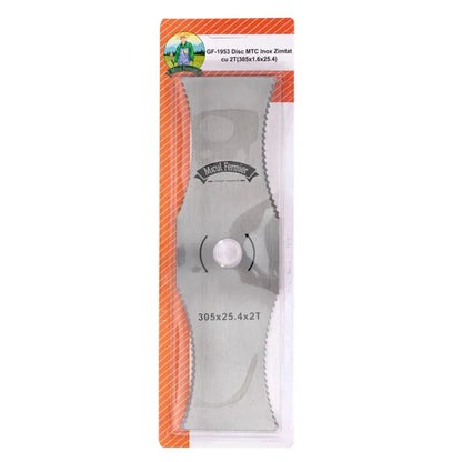 Disc Inox Zimtat pentru motocoasa (trimmer), 305x1.6x25.4x2T