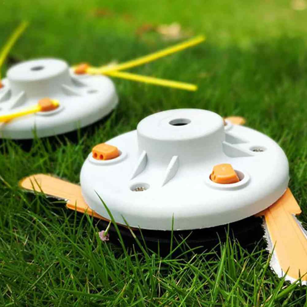 Mosor motocoasa cu 6 cutite(3 de metal, 3 de plastic) si fir nylon