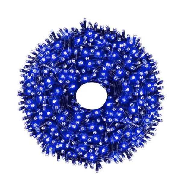 Instalatie liniara de 50 m pentru Sarbatori, diverse culori, conectare 220V