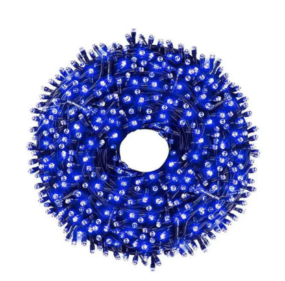 Instalatie liniara de 100 m pentru Sarbatori, diverse culori,  conectare 220V