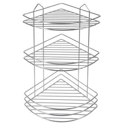 Raft baie metalic 3 locuri 23x23x47 cm