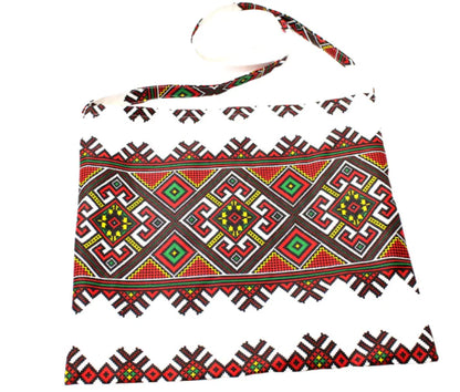 Traistuta colind motive populare, bumbac, 35x37 cm + CADOU un articol de Craciun