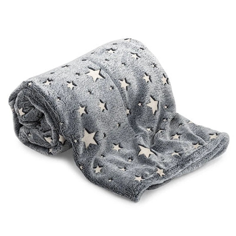 Paturica Magica, Stelute Glow In The Dark, Fosforescenta, Moale Si Confortabila