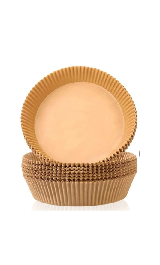 Set 100 bucati hartie de copt pentru friteuza, Air Fryer, 20 x 4.5 cm