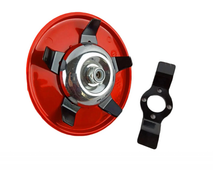 Disc pentru motocoasa cu 2 tipuri de lame, pentru indepartarea buruienilor