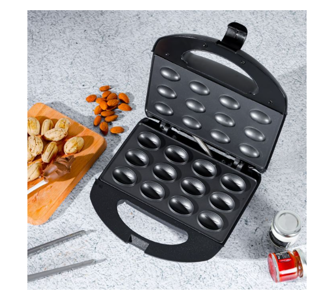 Aparat Electric de Nuci, Placa Dubla de Incalzire ,Capacitate 12 Nuci , 850W